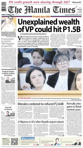 Cover of The Manila Times