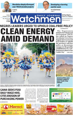 Cover of Watchmen Daily Journal
