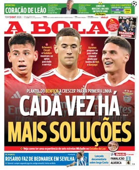 Cover of A BOLA (Portuguese)