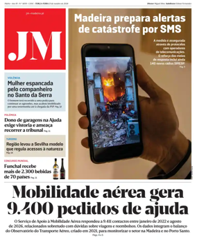 Cover of Jornal Madeira