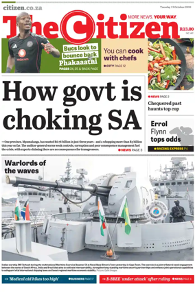 Cover of The Citizen (Gauteng)