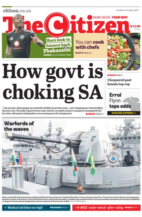 Cover of The Citizen (KZN)