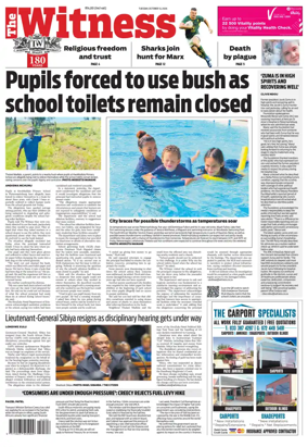 Cover of The Witness (South Africa)