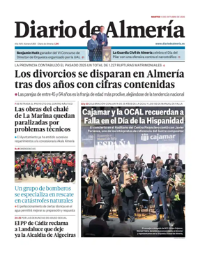 Cover of Diario de Almeria