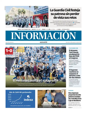 Cover of Diario Informacion
