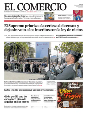 Cover of El Comercio_(Gijon)