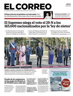 Cover of El Correo (Costa)