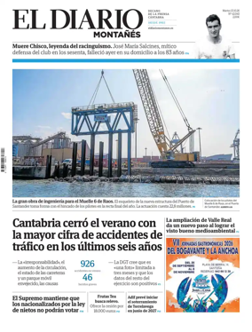 Cover of El Diario Montanes