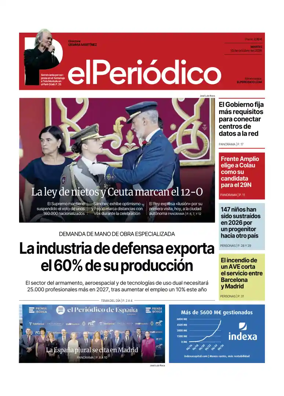 Cover of El Periodico - Castellano