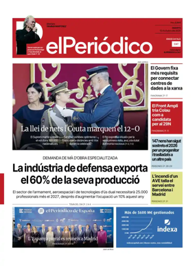 Cover of El Periodico - Catala