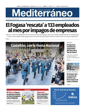Cover of El Periodico Mediterraneo