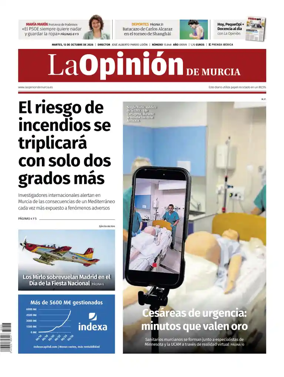 Cover of La Opinion de Murcia