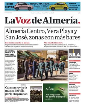 Cover of La Voz de Almeria