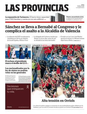 Cover of Las Provincias_(Valencia)