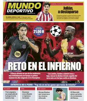 Cover of Mundo Deportivo (Barcelona)