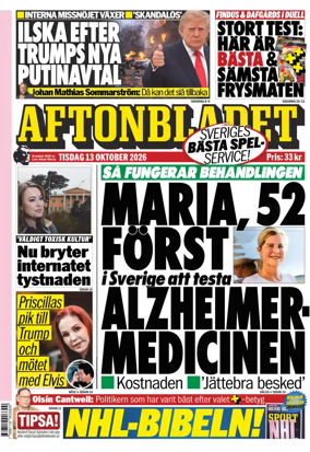 Cover of Aftonbladet