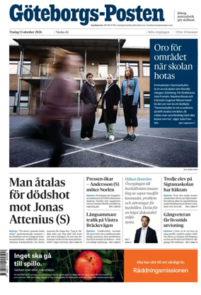 Cover of Goteborgs-Posten