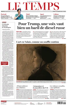 Cover of Le Temps