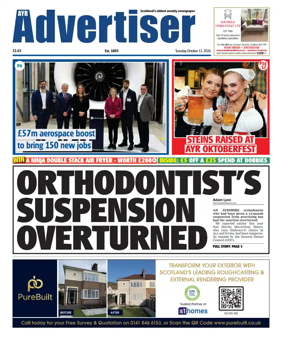 Cover of Ayr Advertiser