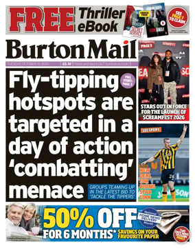Cover of Burton Mail
