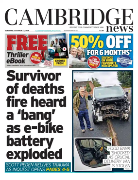 Cover of Cambridge News