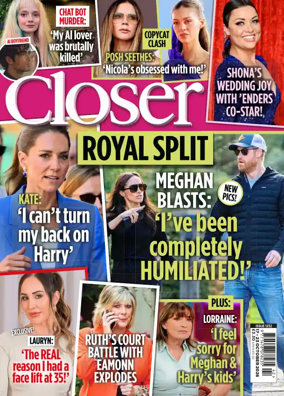 Cover of Closer (UK)