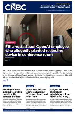 Cover of CNBC