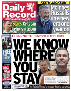 Cover of Daily Record