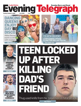Cover of Evening Telegraph (First Edition)