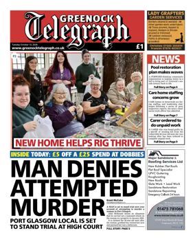 Cover of Greenock Telegraph