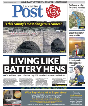 Cover of Lancashire Evening Post