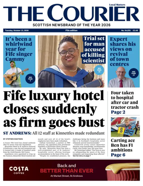 Cover of The Courier & Advertiser (Fife Edition)