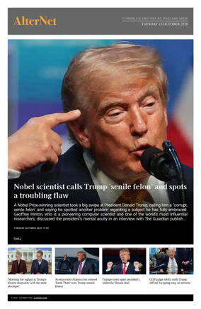 Cover of AlterNet