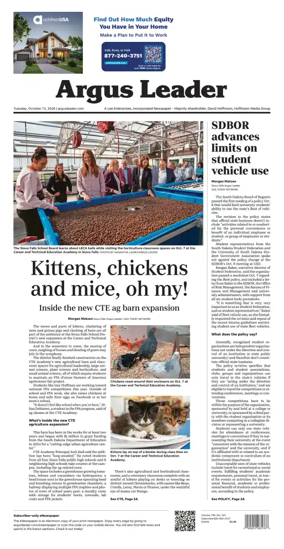 Cover of Argus Leader