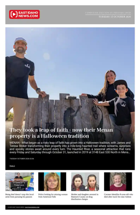 Cover of East Idaho News
