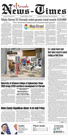 Cover of El Dorado News-Times (VCID - Camden News)