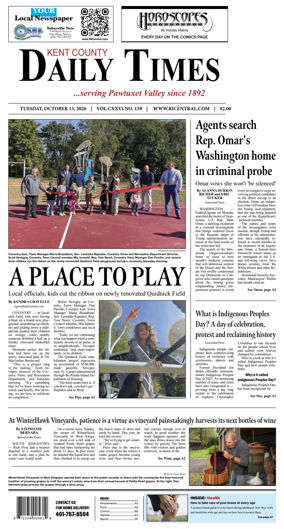 Cover of Kent County Daily Times