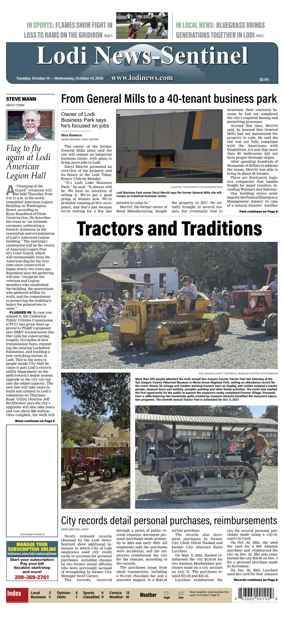 Cover of Lodi News-Sentinel