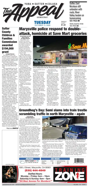Cover of Marysville Appeal-Democrat