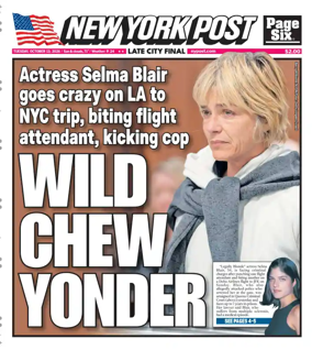 Cover of New York Post