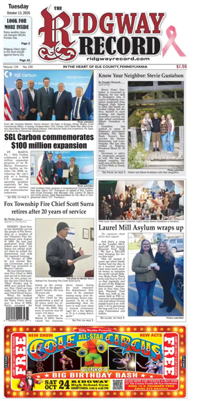 Cover of Ridgway Record