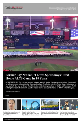 Cover of Tampa Free Press