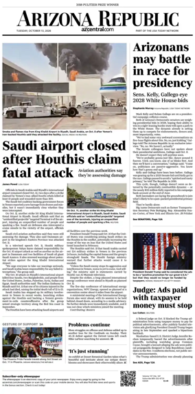Cover of The Arizona Republic