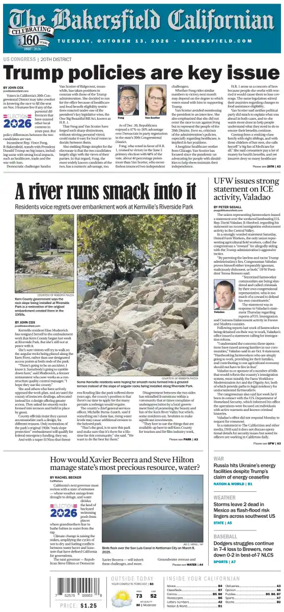 Cover of The Bakersfield Californian