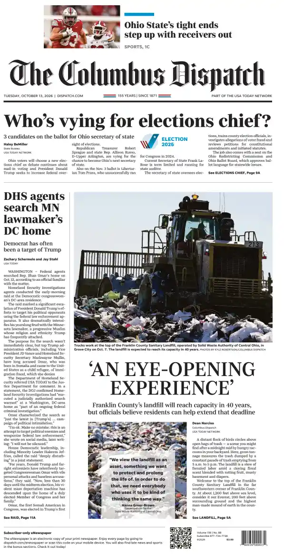 Cover of The Columbus Dispatch