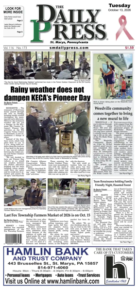 Cover of The Daily Press