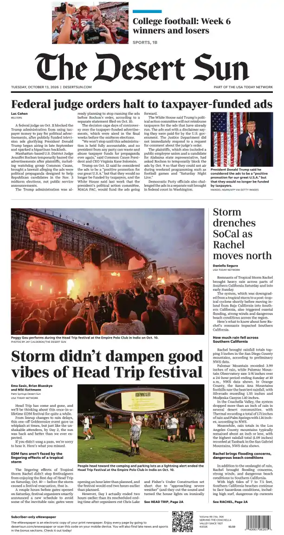 Cover of The Desert Sun