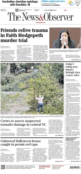 Cover of The News & Observer