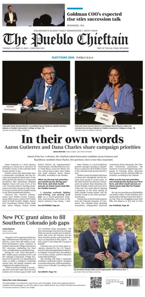 Cover of The Pueblo Chieftain