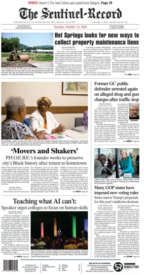 Cover of The Sentinel-Record